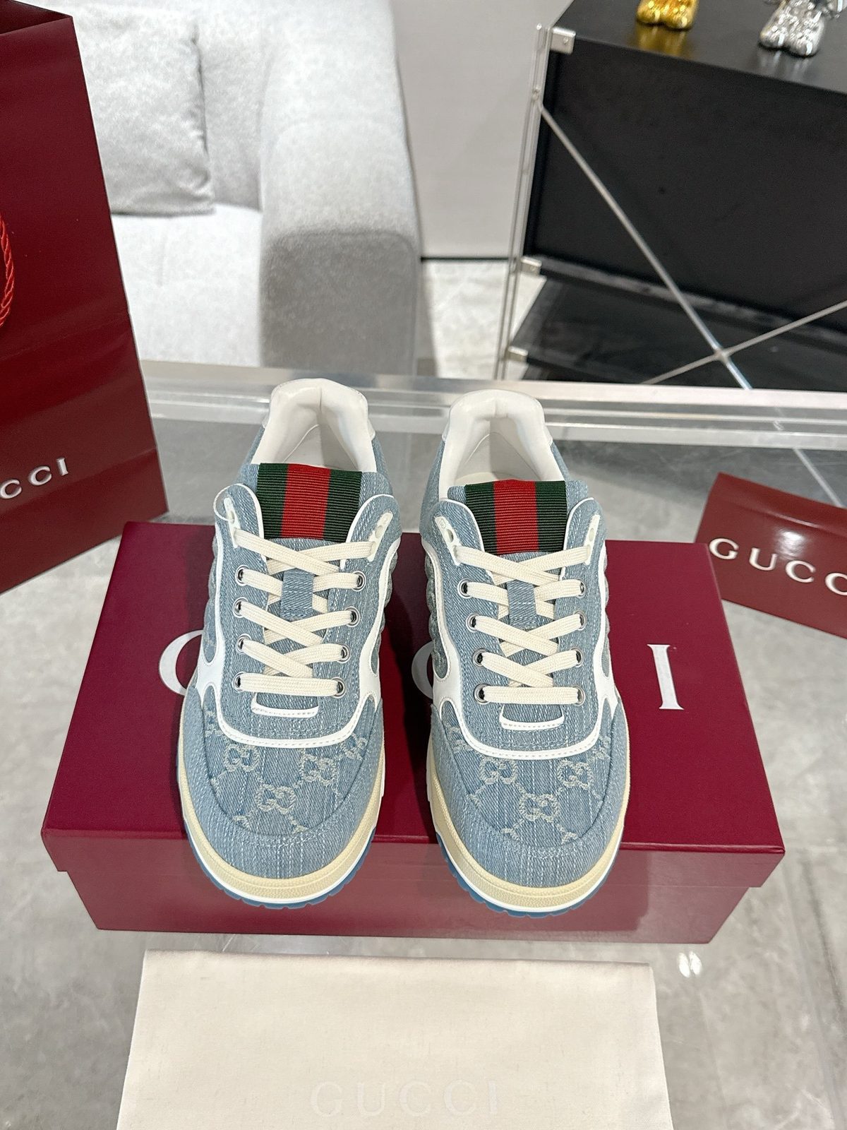 Gucci GG Canvas Low-Top Sneakers