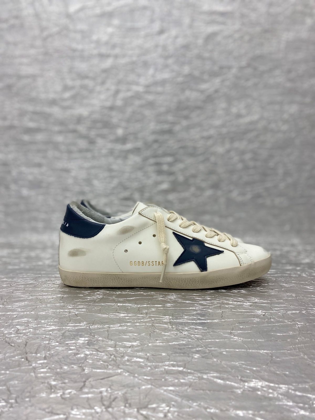 Golden Goose Super-Star White Navy
