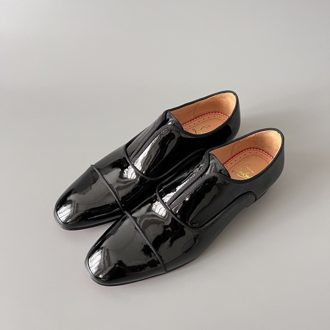 Patent Leather Oxford Dress Shoes