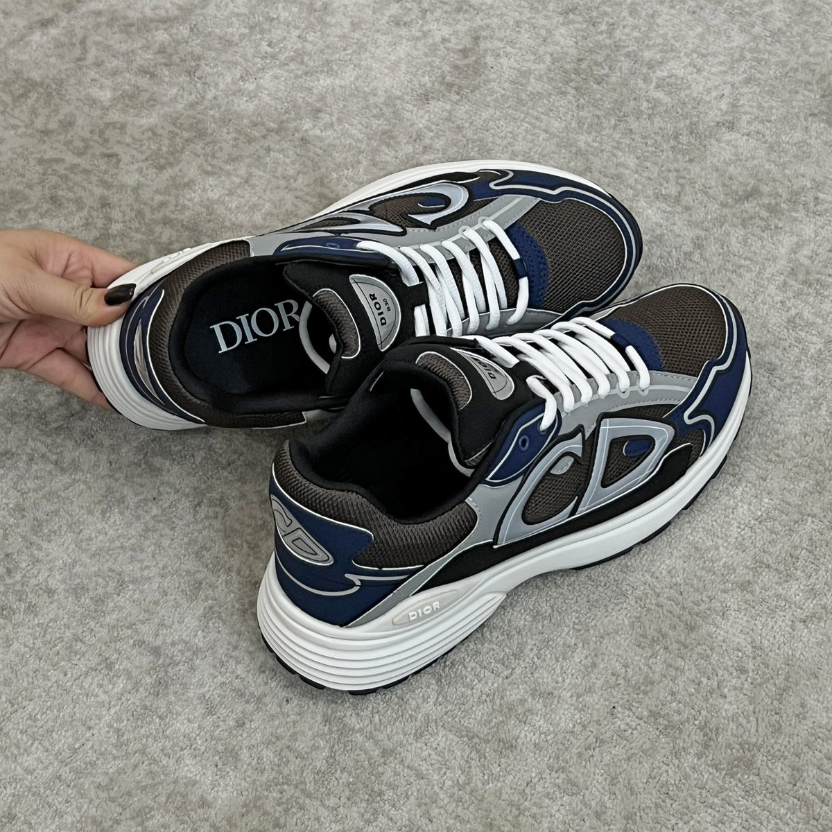 Dior B30 Navy/Grey/Black