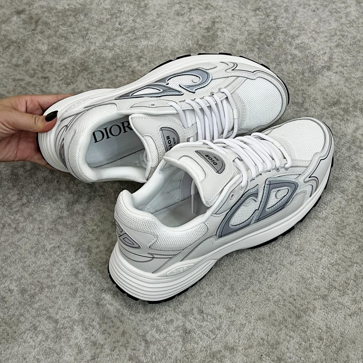 Dior B713 White Grey