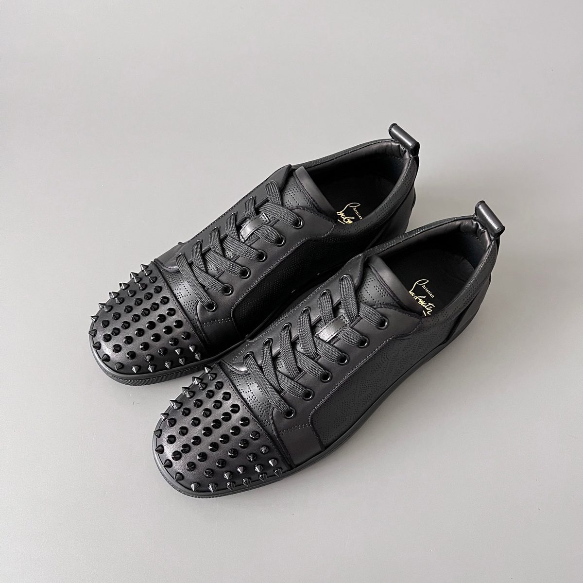 Christian Louboutin Spike Low-Top Sneakers