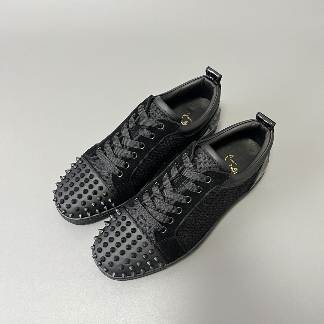 Christian Louboutin Orlato Spike Low Black