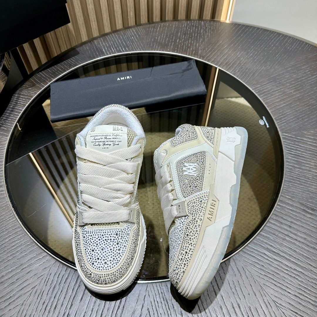Amiri Stardust Low-Top Sneakers