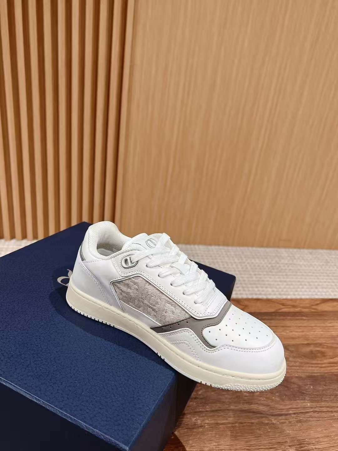 Dior B27 Leather Low-Top Sneakers