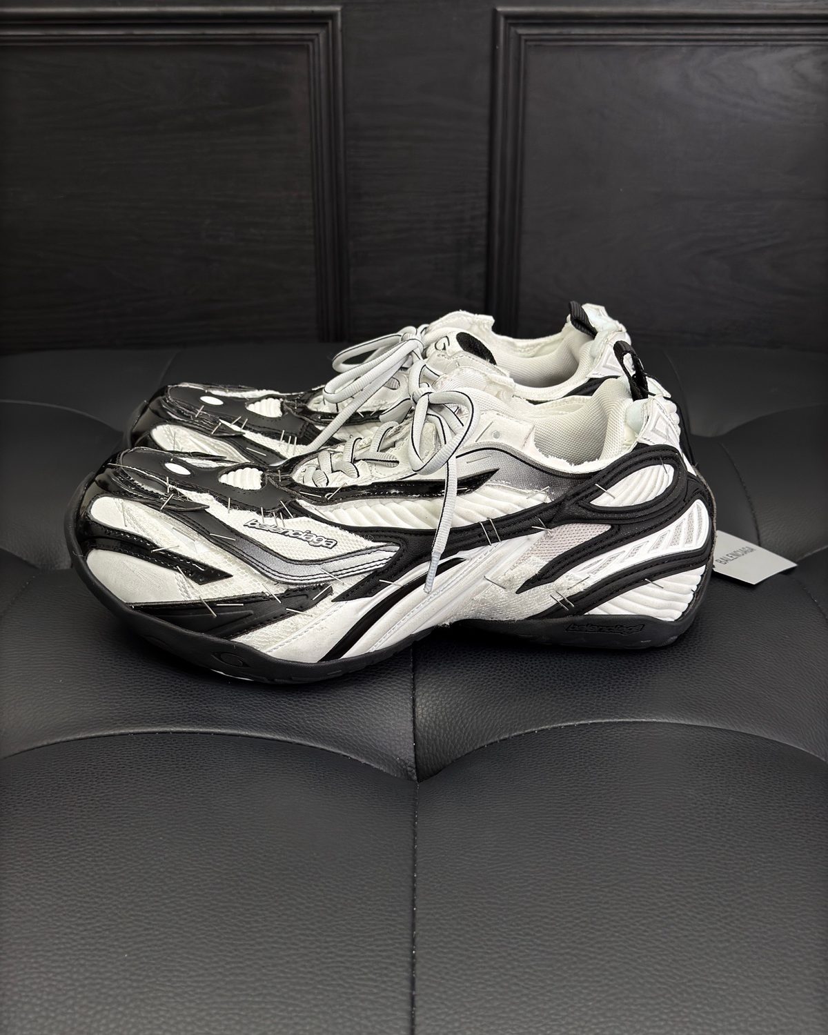 Balenciaga Triple S Black White