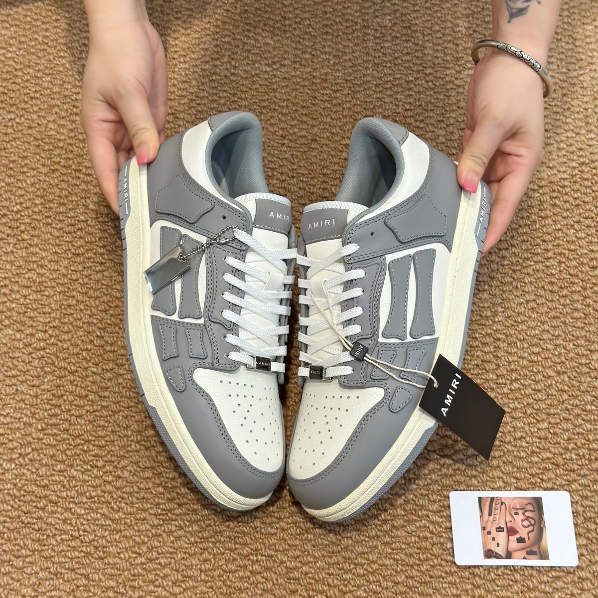 Amiri Low Top Leather Sneaker