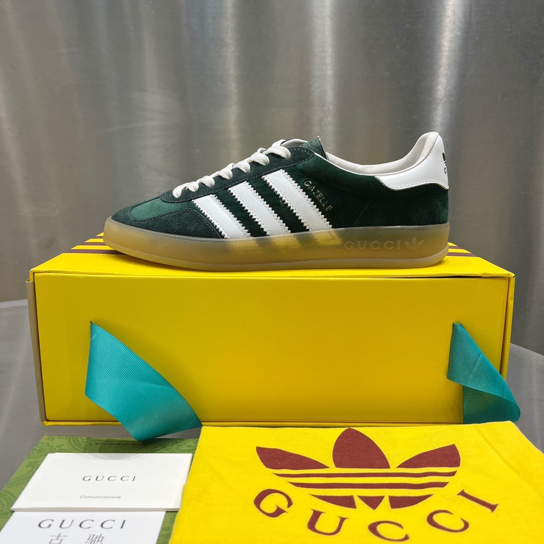 Gucci x Adidas Gazelle Suede Sneaker