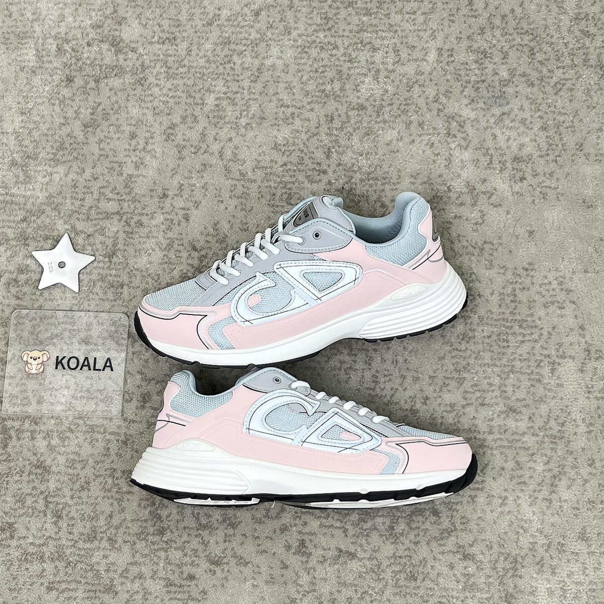 Dior B30 Sneaker Pink Blue Grey