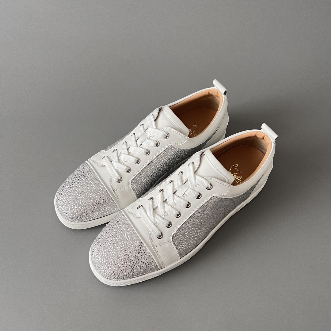 Christian Louboutin Strass Low-Top Sneakers