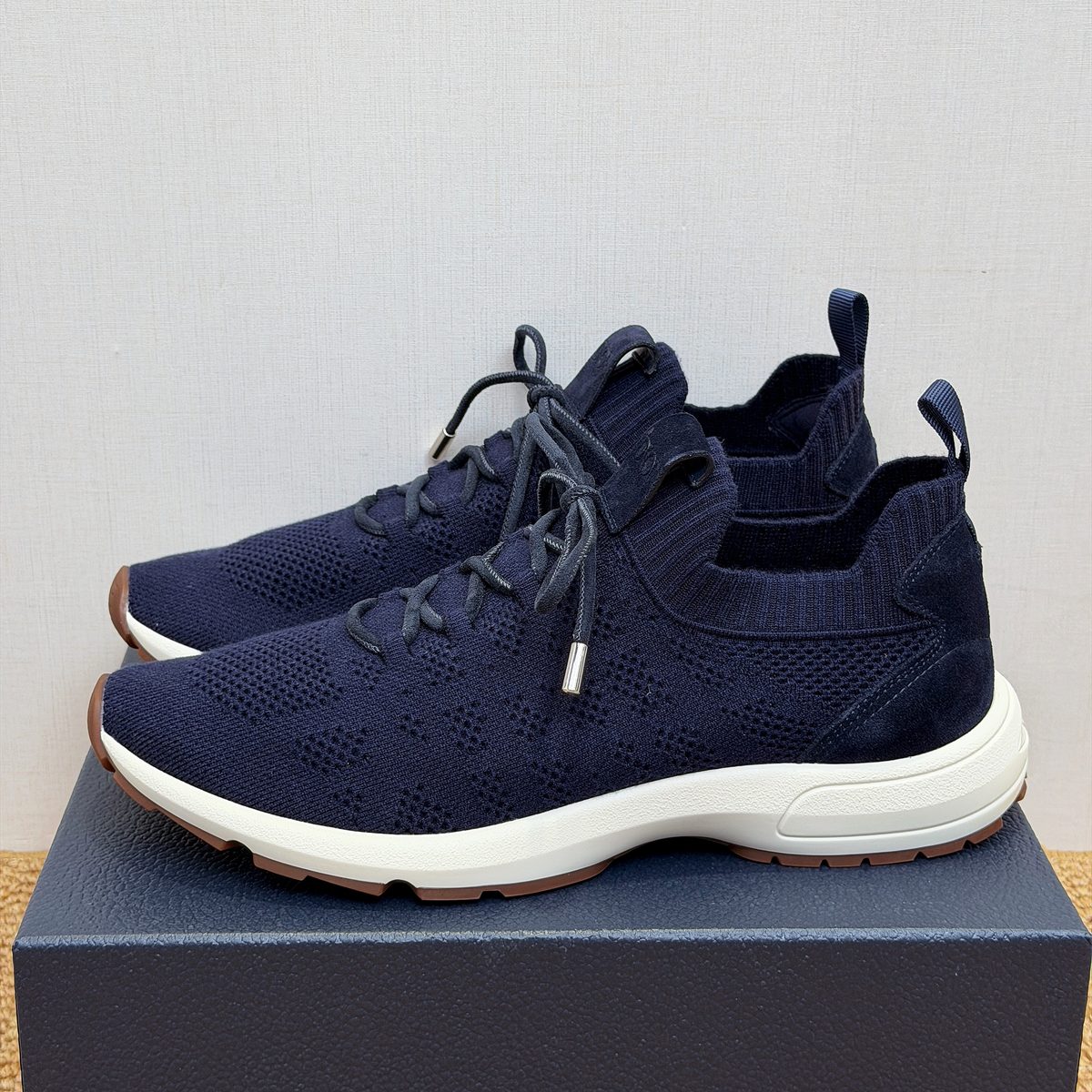 Cole Haan Grandmøtion Knit Sneaker Navy