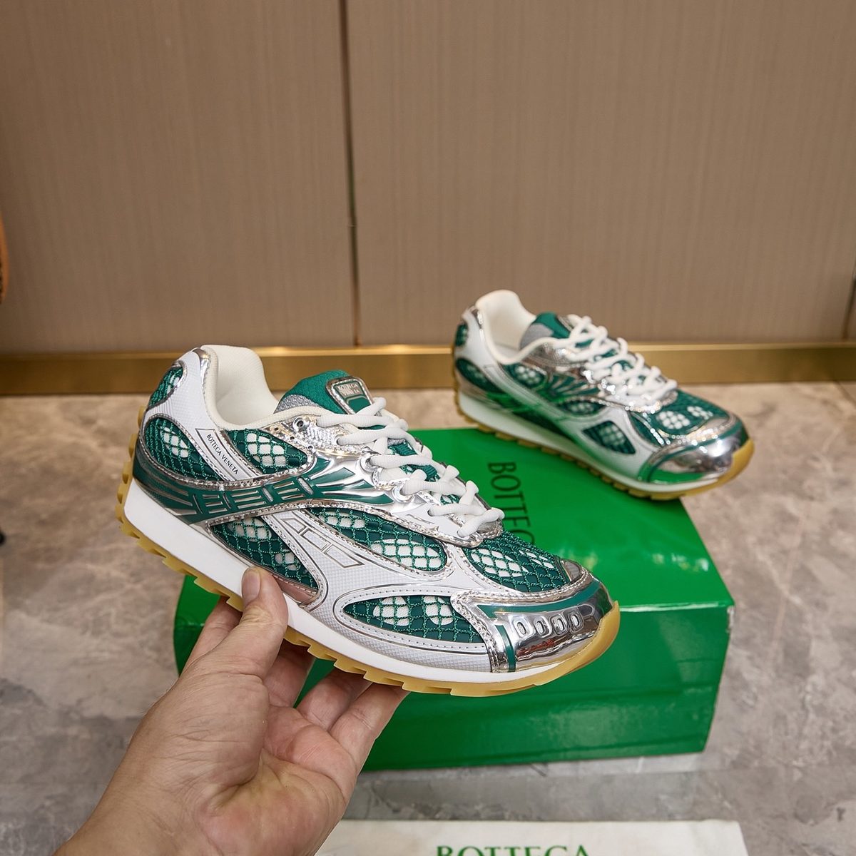 Asics Gel-Lyte III White Green Silver