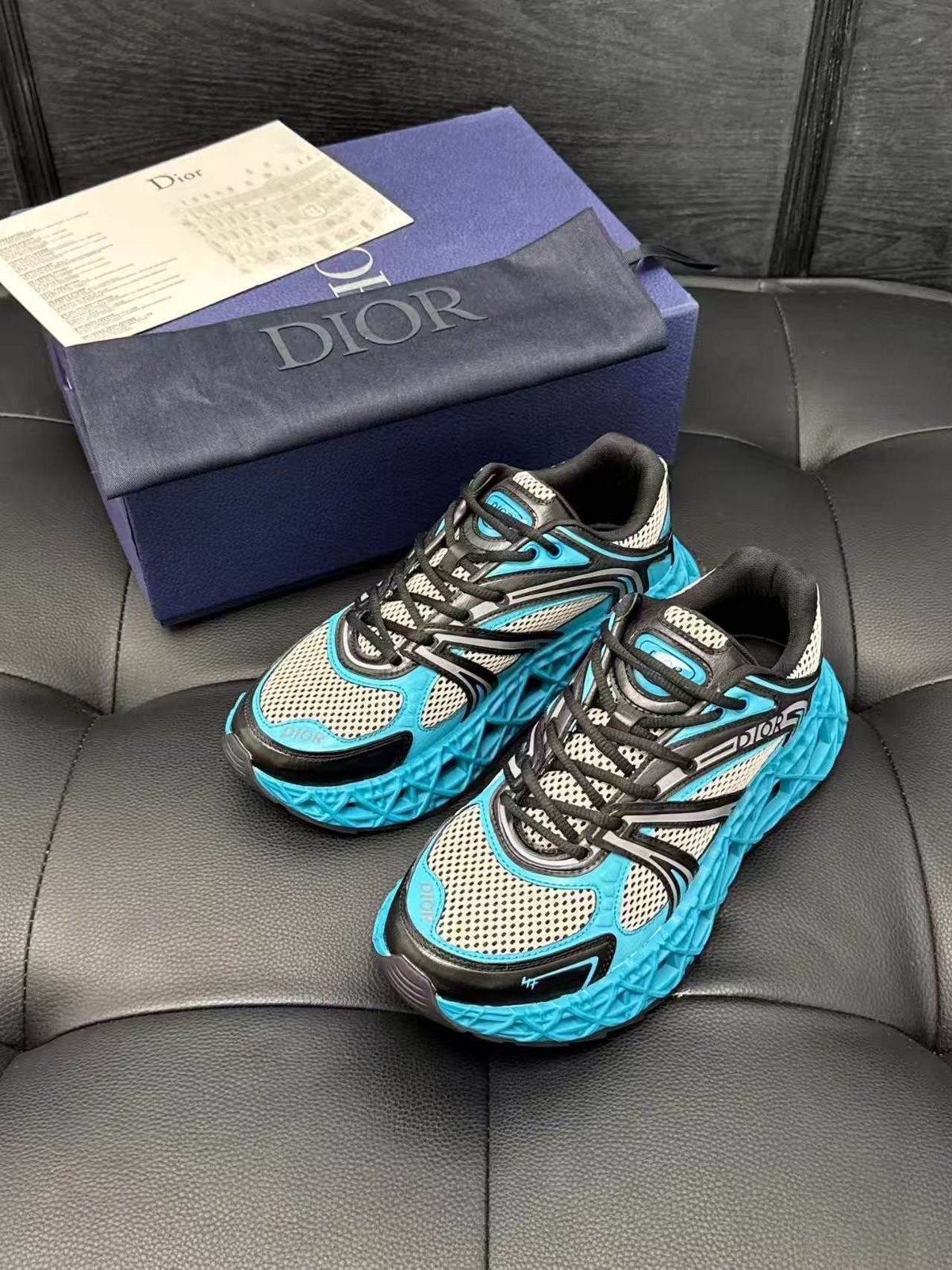Dior B22 Sneaker Cyan Blue
