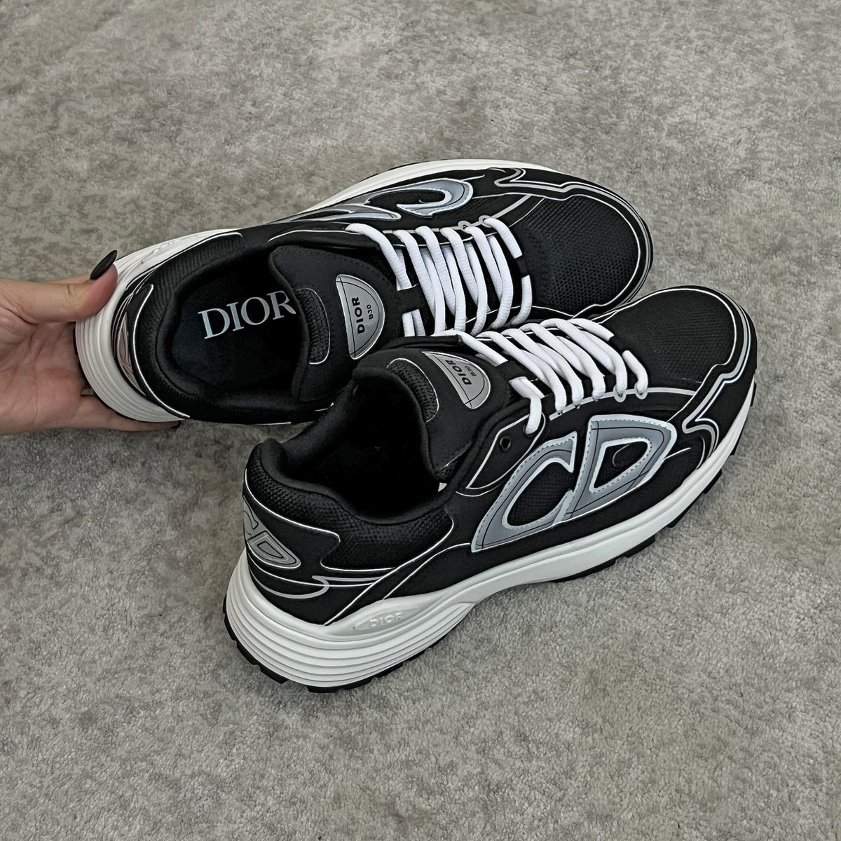 Dior B27 Low Black White