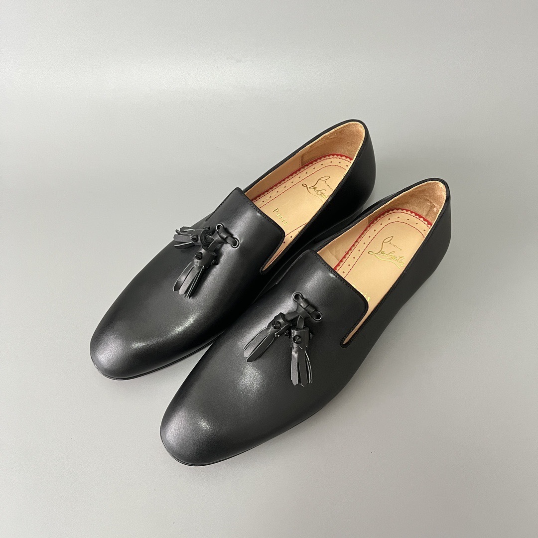 Ferragamo Tassel Loafer Black