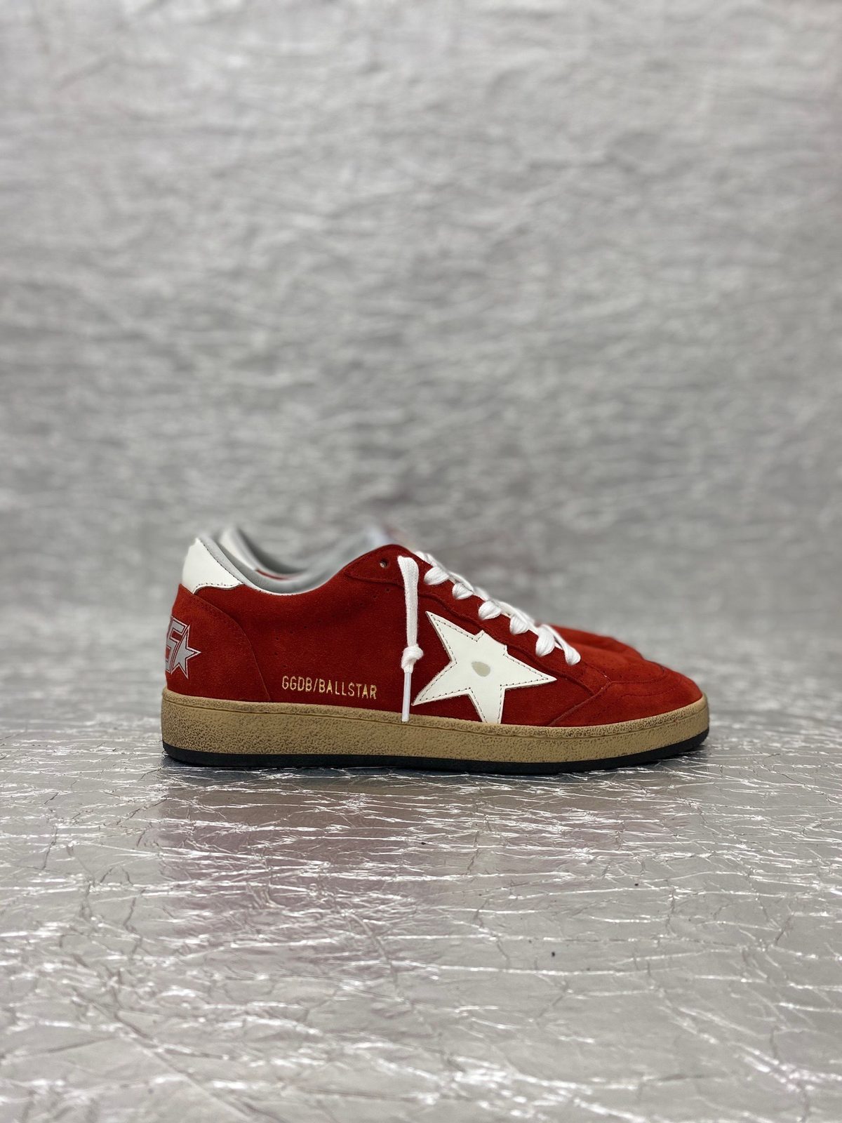Golden Goose Ball Star Red White