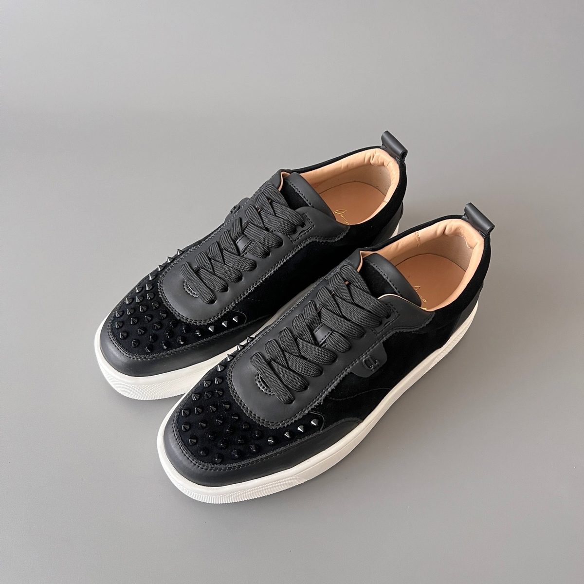 Christian Louboutin Studded Low-Top Sneakers
