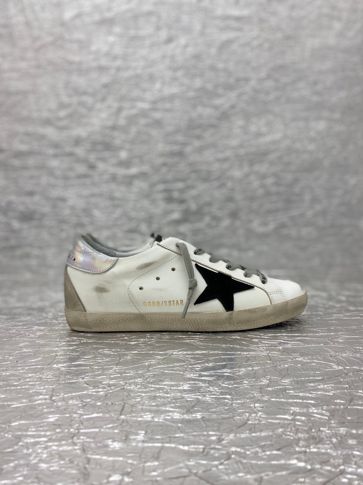 Golden Goose Super-Star White Black