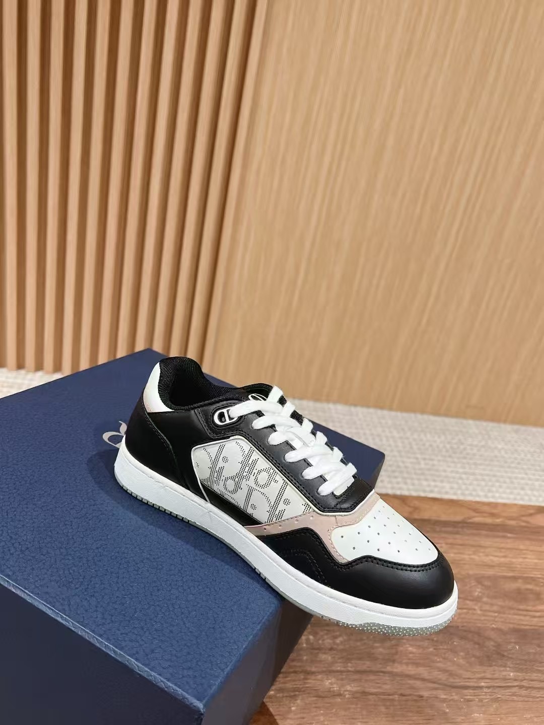 Dior B27 Low-Top Leather Sneakers