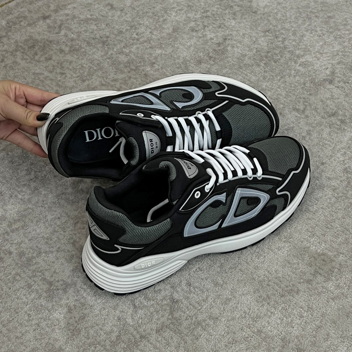 Dior B30 Black Grey White
