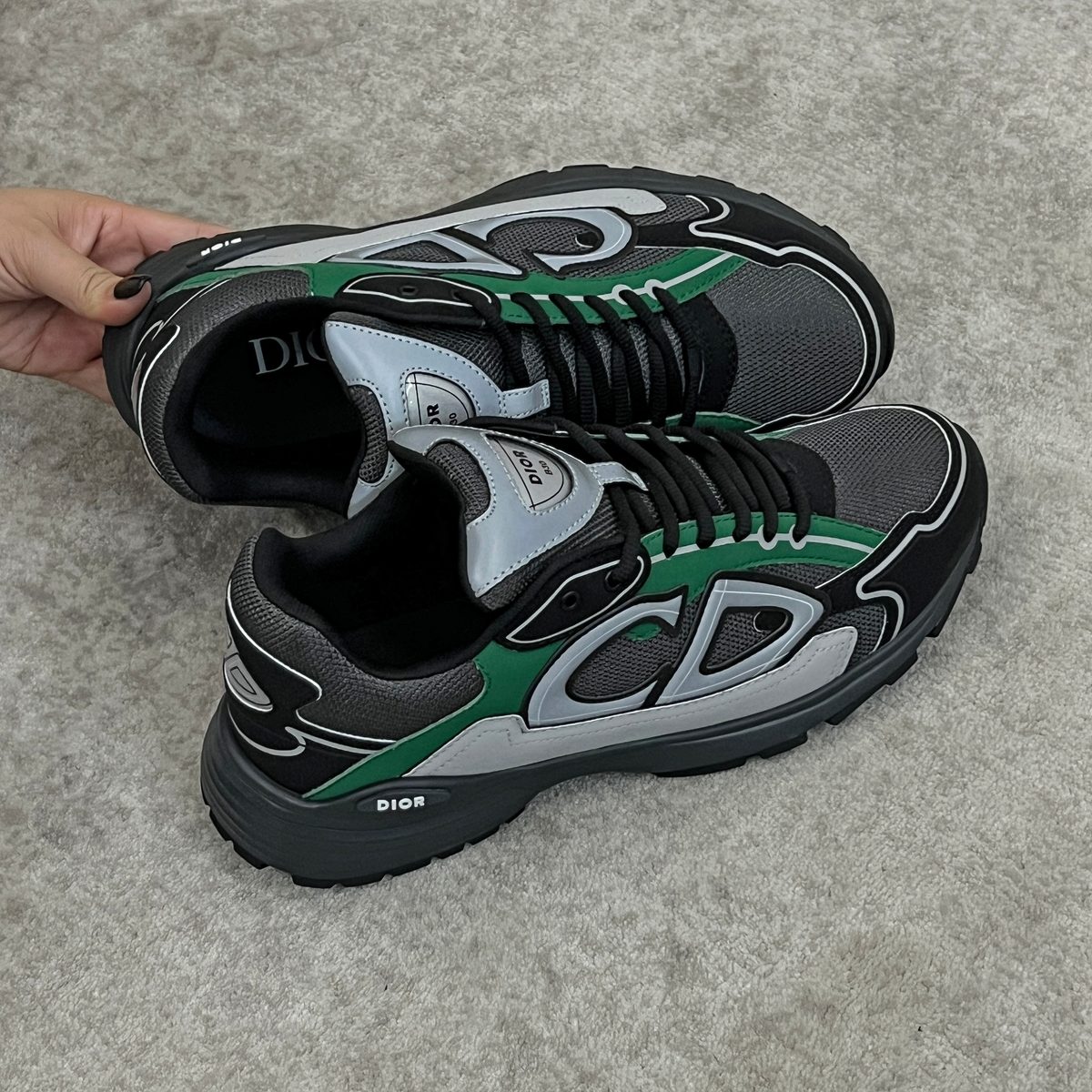 Dior B30 Sneaker Green White Black