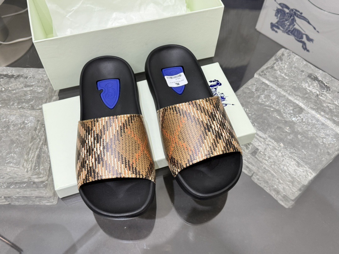 Burberry Vintage Check Slide Sandals