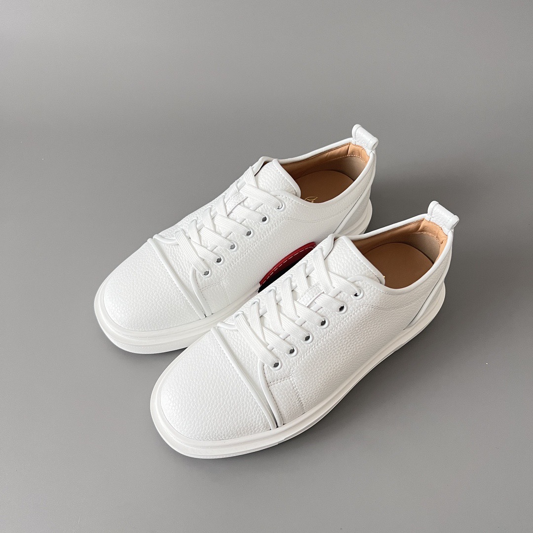 Christian Louboutin Orlato White Leather