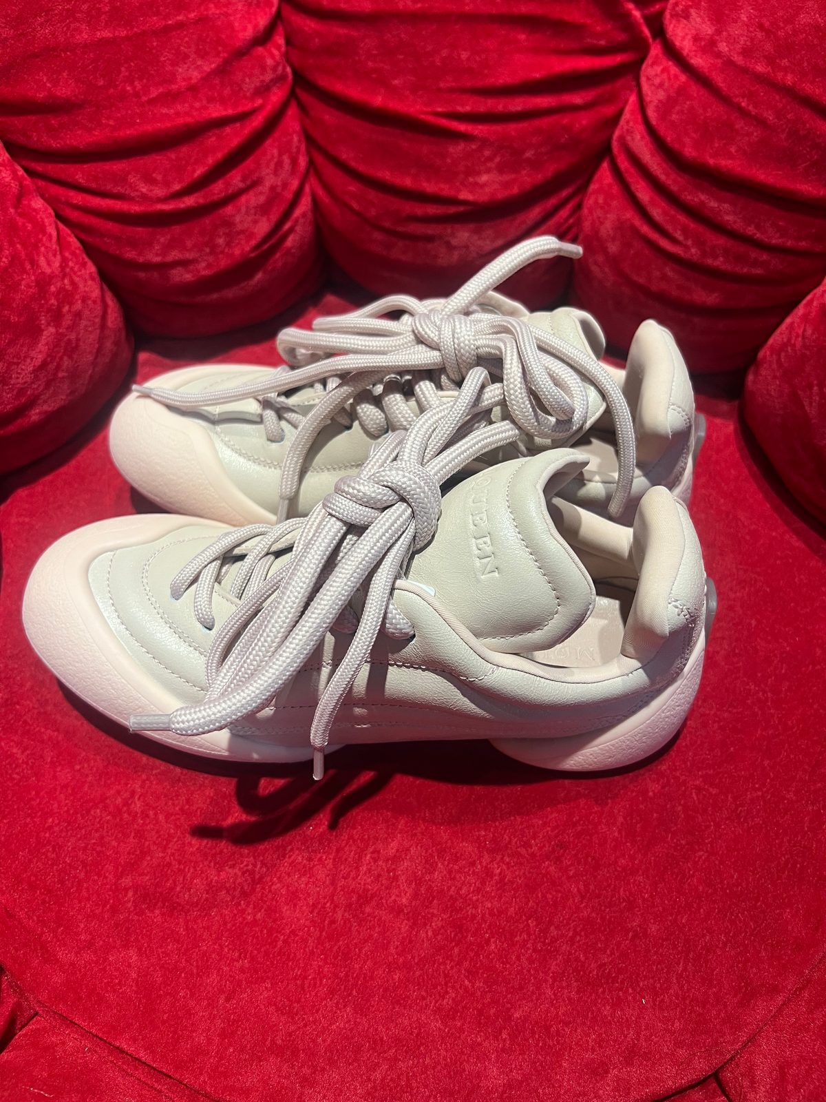 Alexander McQueen Oversized Sneaker White