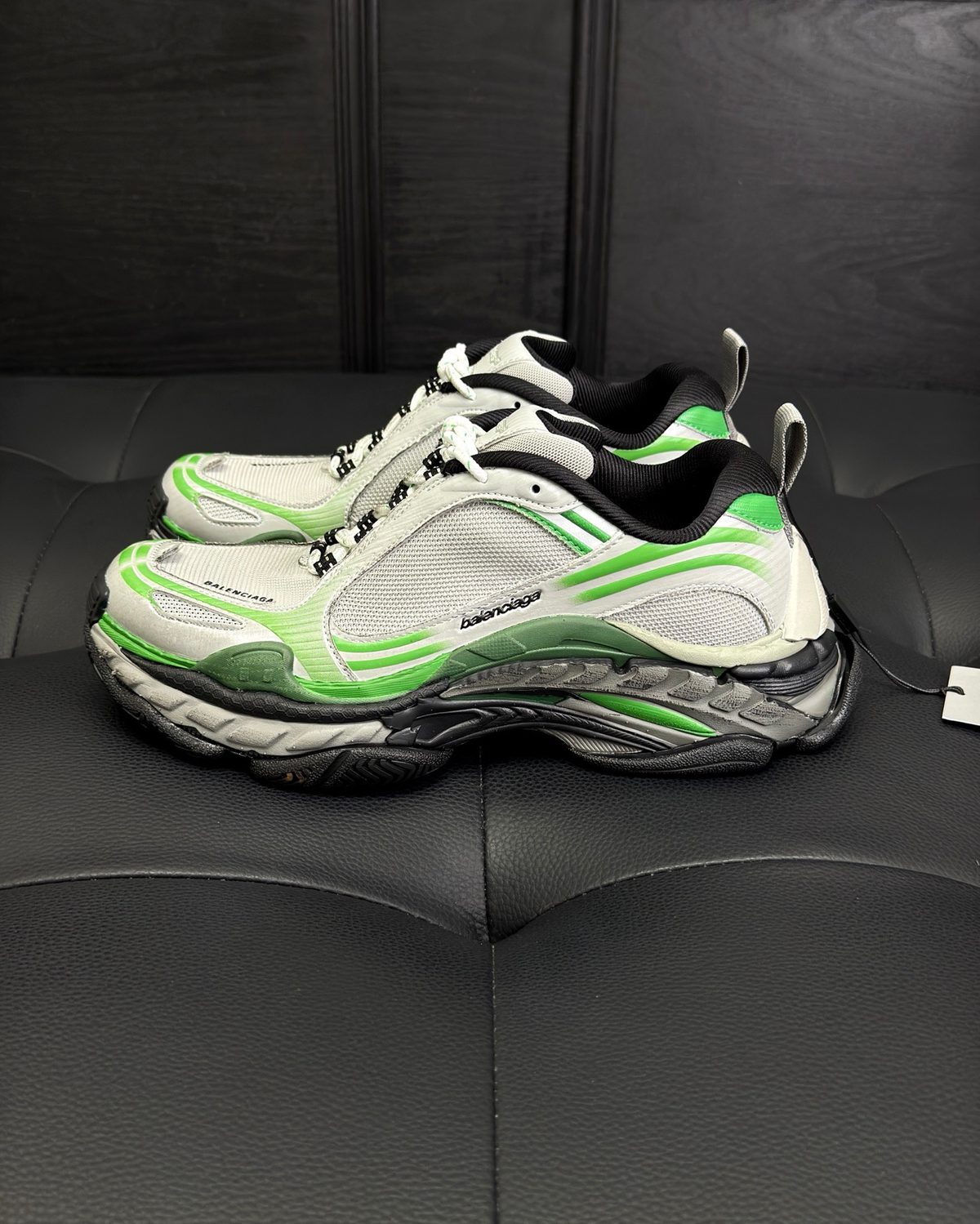 Balenciaga Triple S White Green