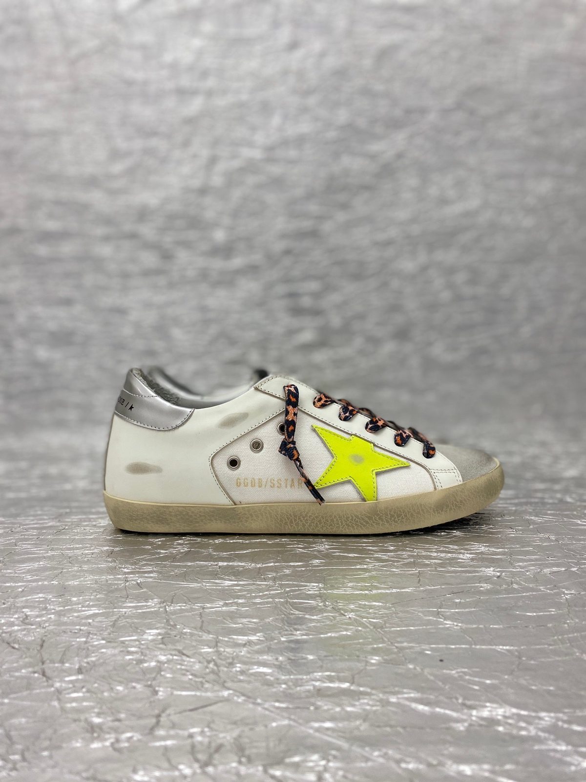 Golden Goose Super-Star White Neon Yellow