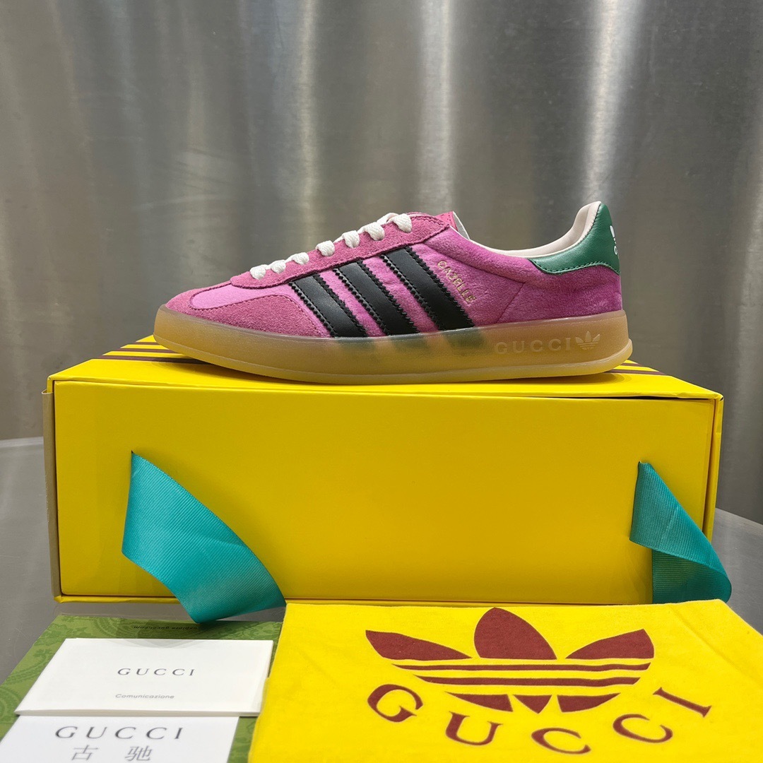 Gucci x Adidas Gazelle Suede Sneaker