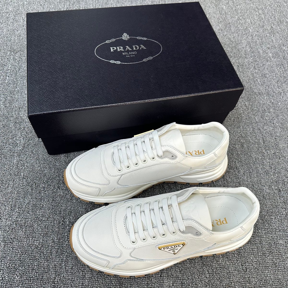 Prada America's Cup Sneaker White