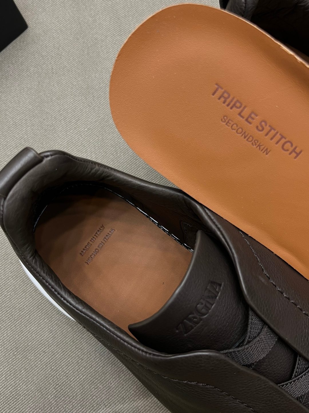 Triple Stitch Secondskin Slip-On Sneakers