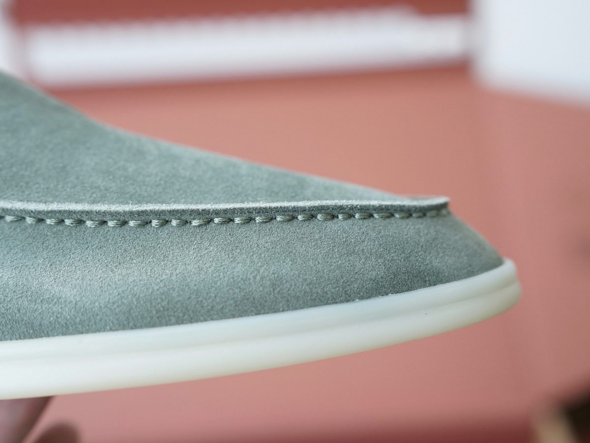 Italian-Made Suede Slip-On Loafer