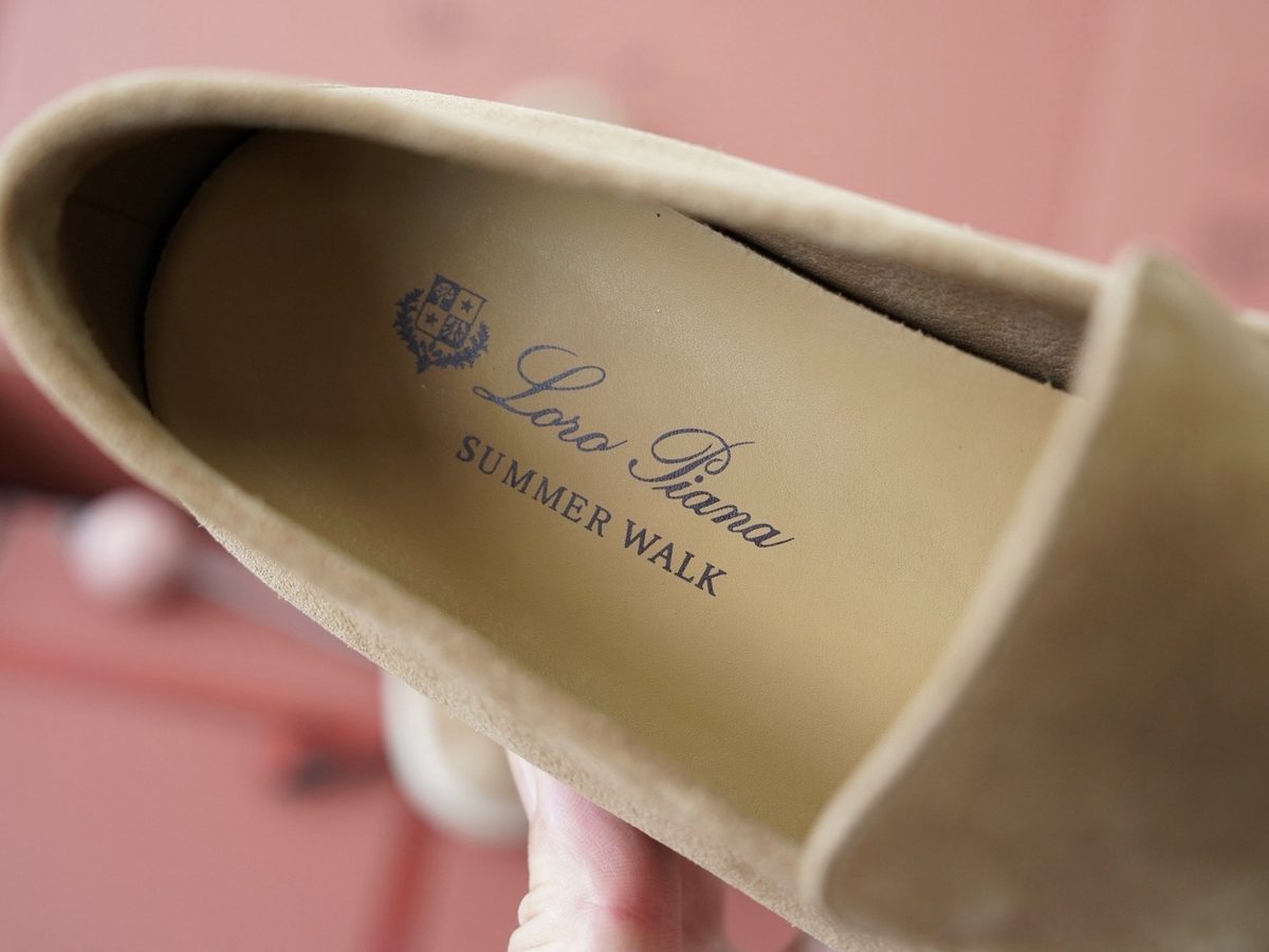 Loro Piana Summer Walk Suede Loafers