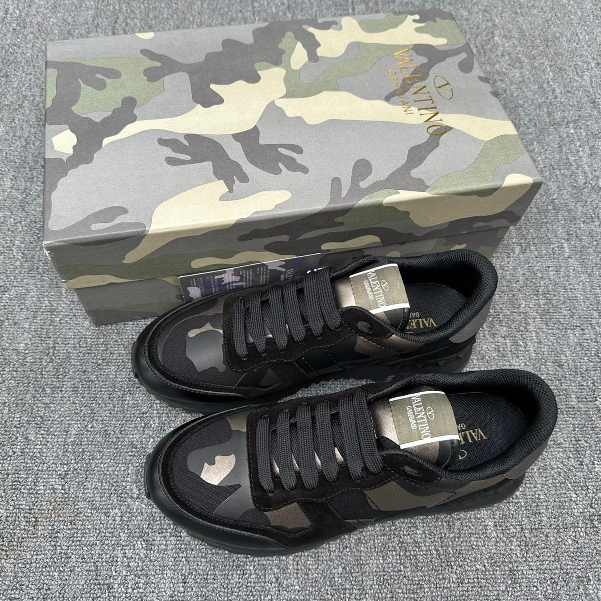 Valentino Garavani Camo Low-Top Sneakers