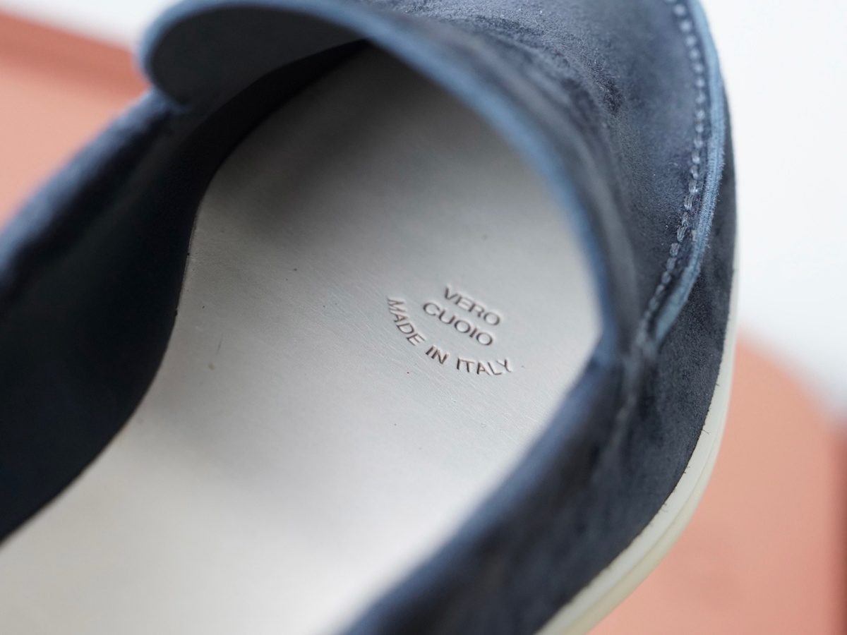 Loro Piana Summer Walk Suede Loafers