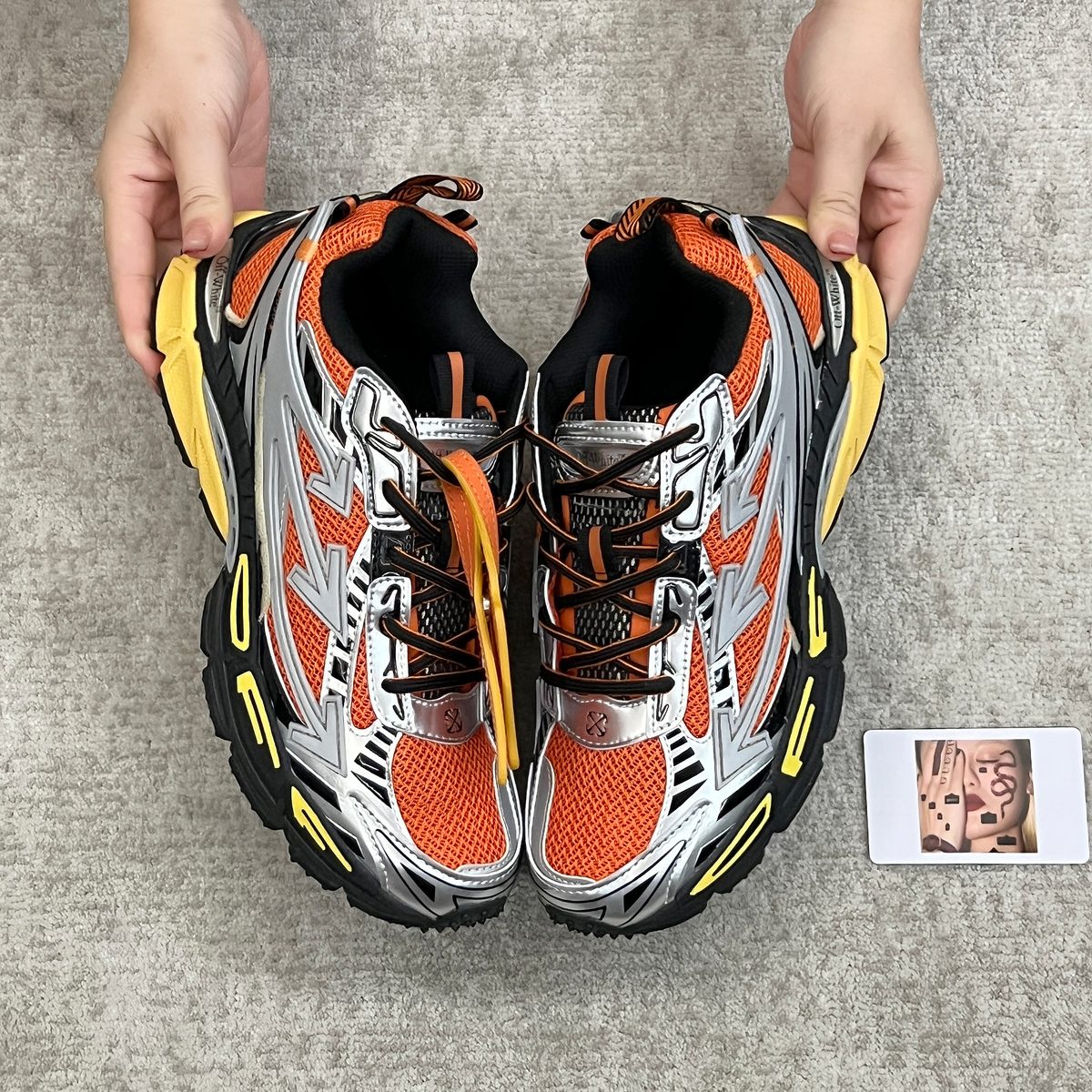 Salomon XT-6 Orange White Yellow Black