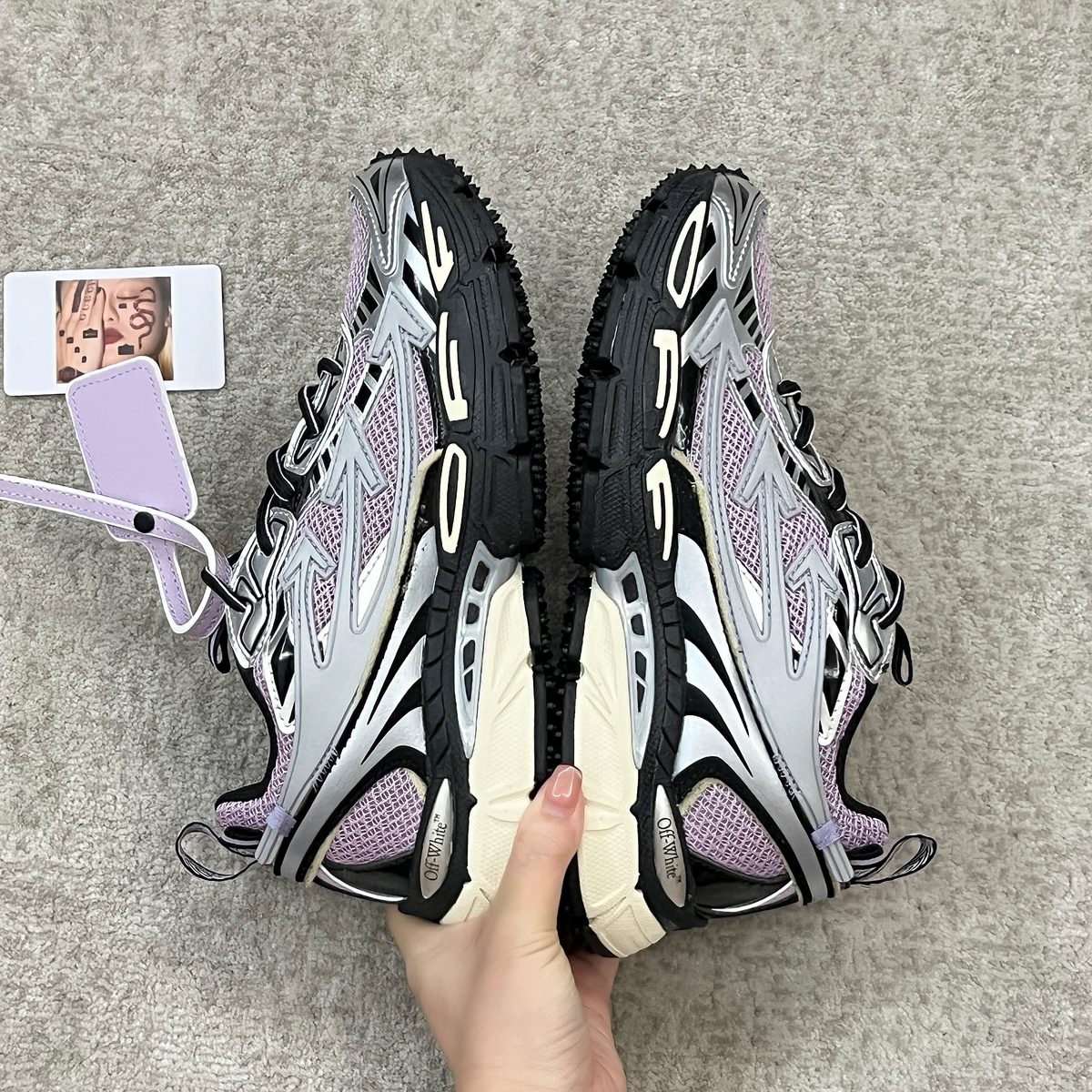 Balenciaga Triple S Black White Lilac
