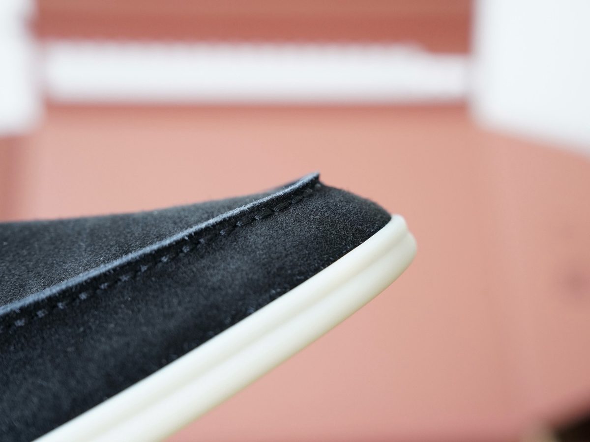 Vero Cuoio Italian Suede Slip-On Loafer