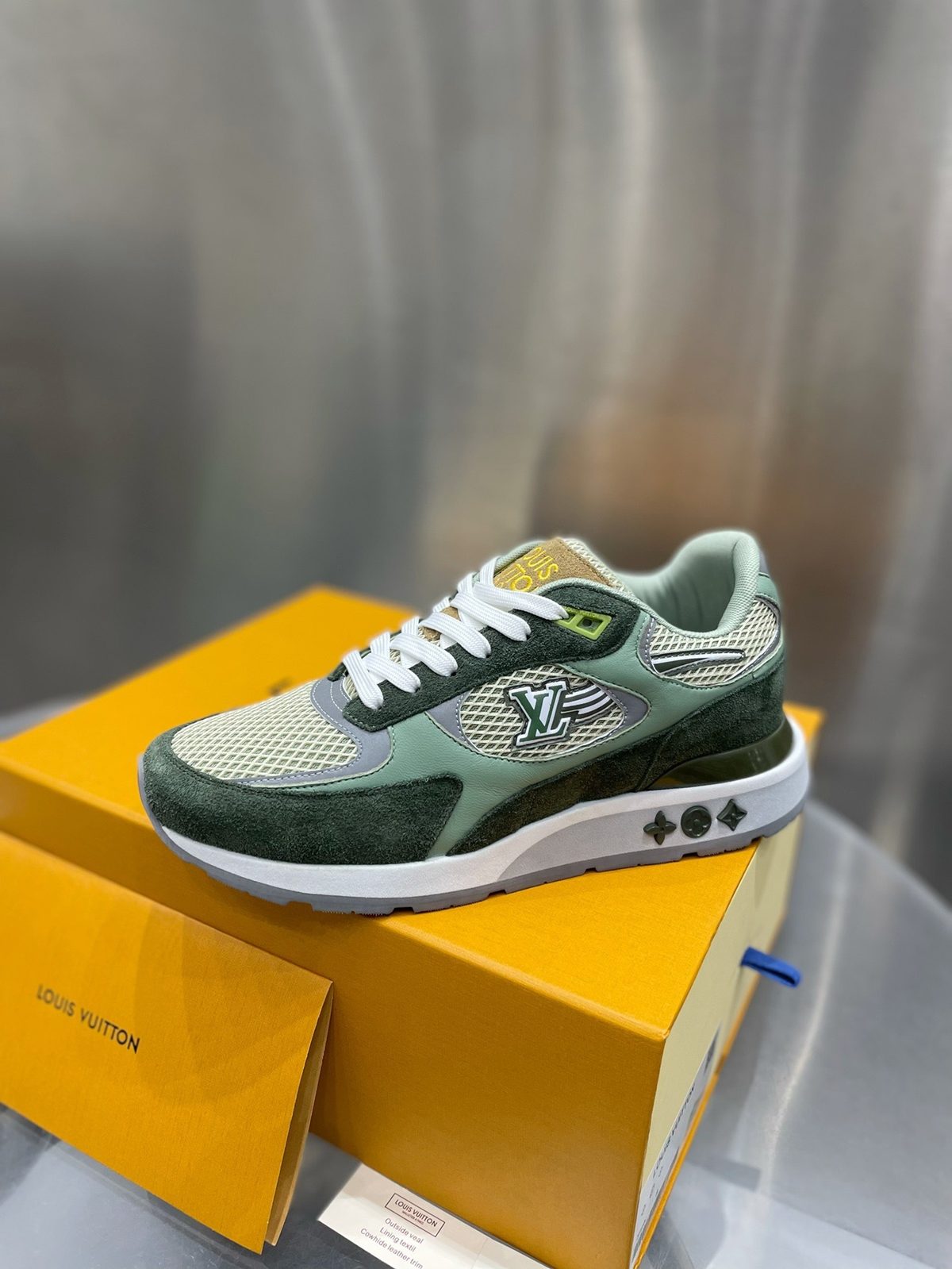 Louis Vuitton Run Away Sneaker Green