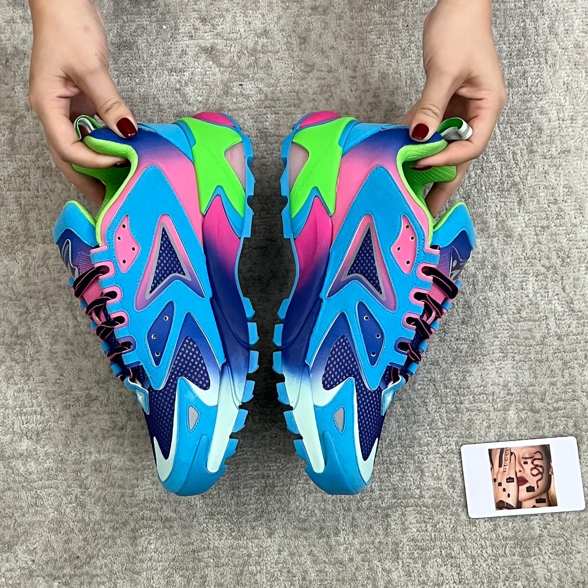 Louis Vuitton Colorblock Trail Sneakers