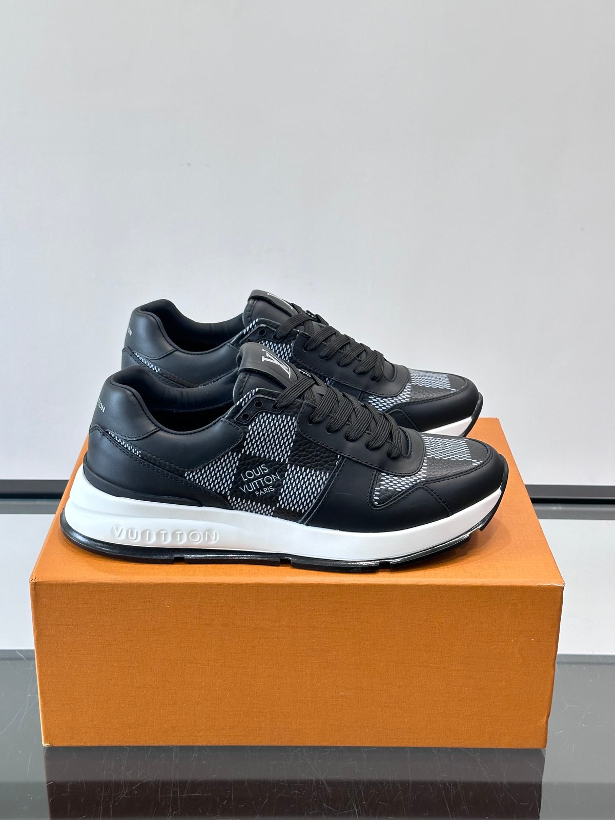Louis Vuitton Run Away Sneakers Black