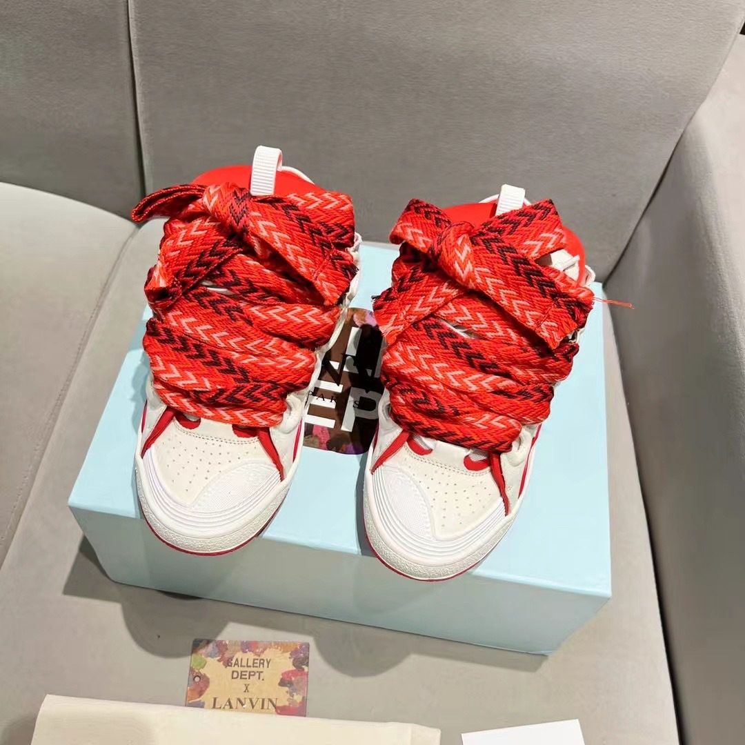 Lanvin Gallery Dept. Red Sneakers