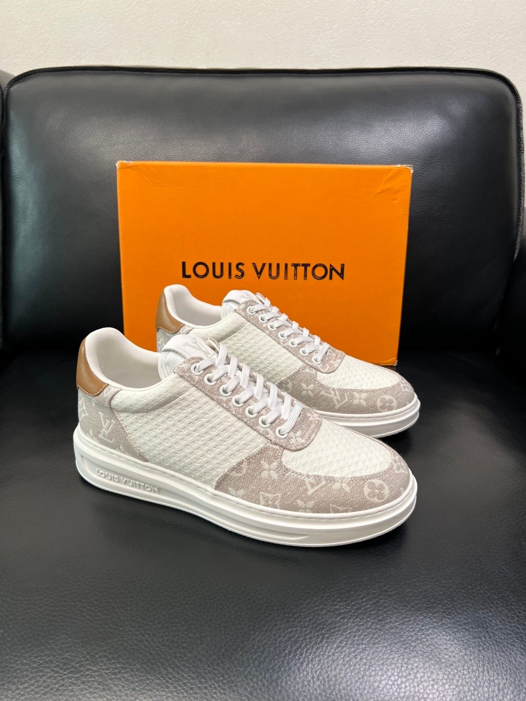 Louis Vuitton Monogram Canvas Low-Top Sneakers