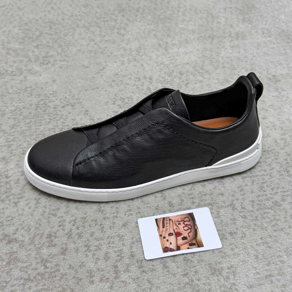 Cole Haan GrandPro Slip-On Black White