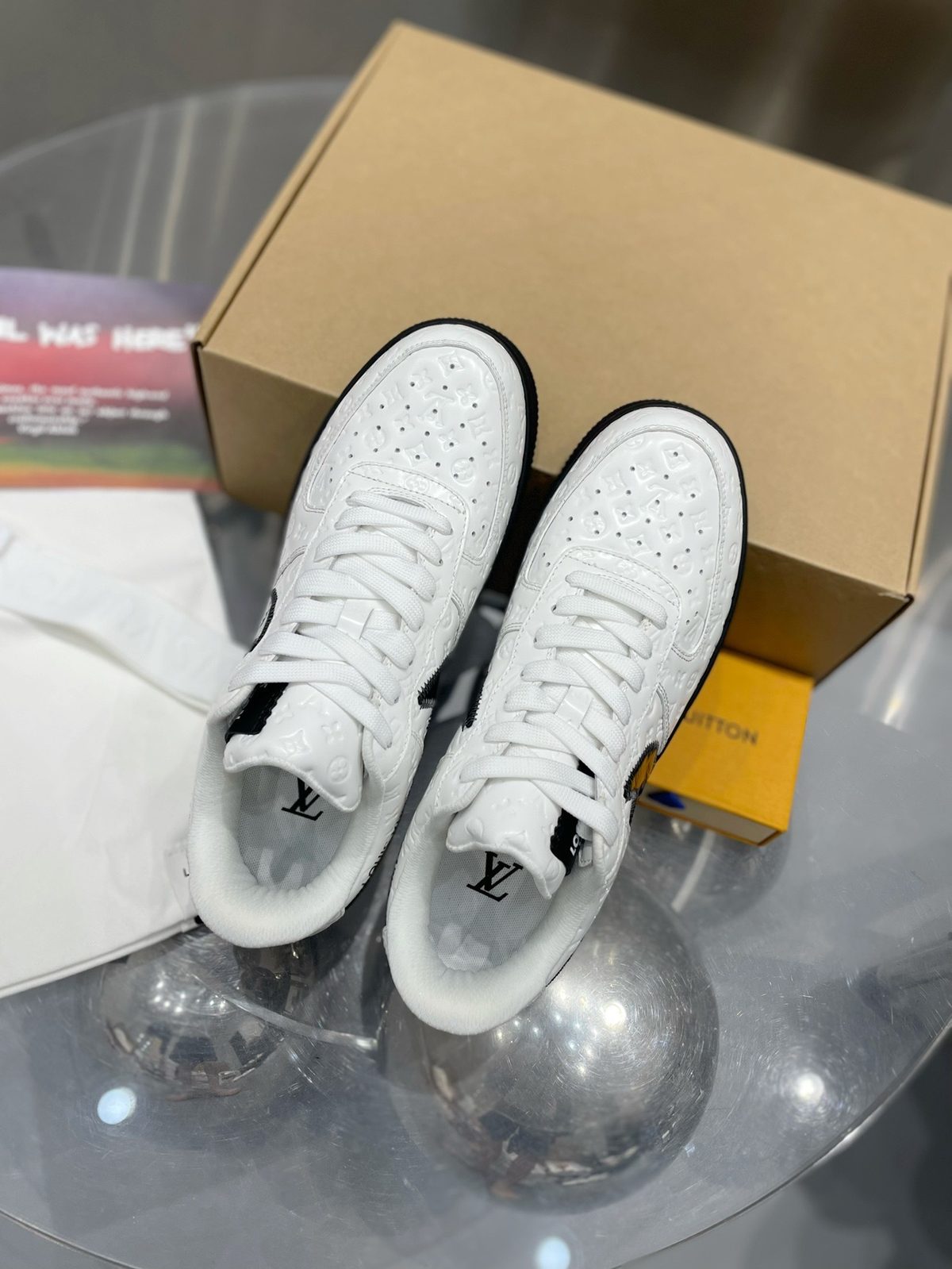 Louis Vuitton Monogram Air Force 1 Sneakers