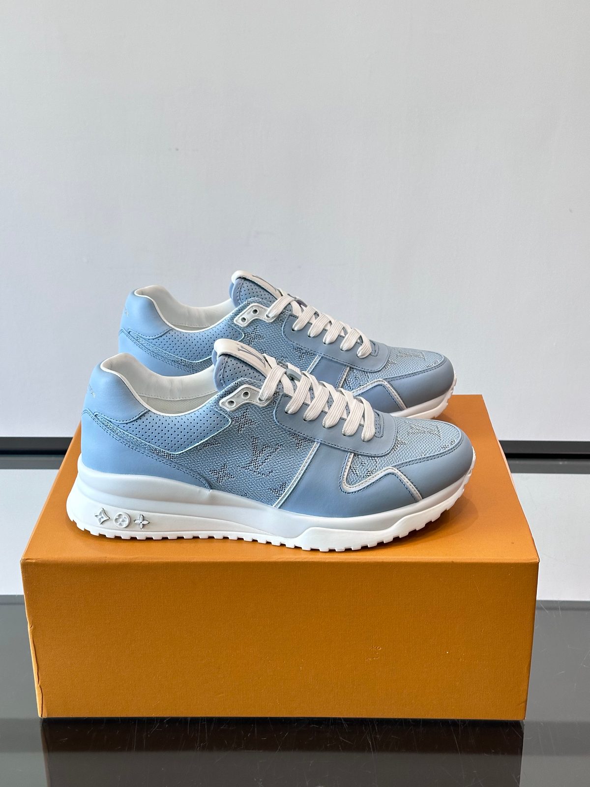 Louis Vuitton Run Away Sneakers Light Blue