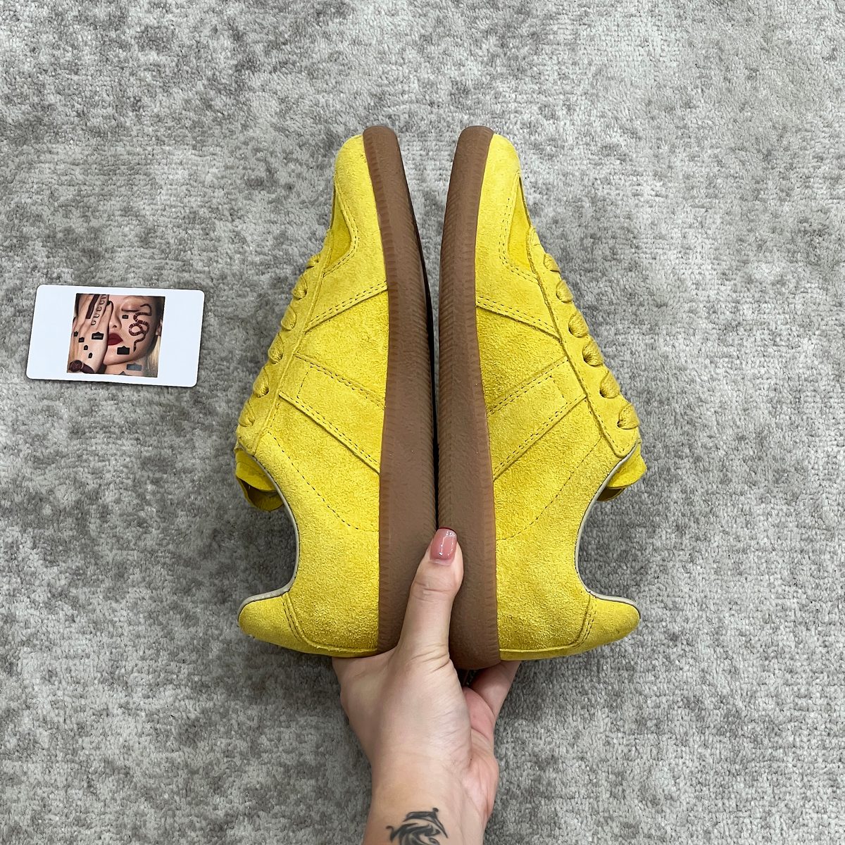 Maison Margiela Replica Suede Low-Top Sneaker
