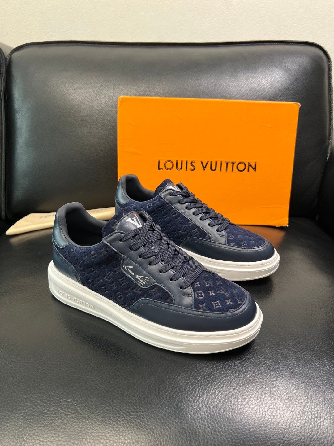 Louis Vuitton Monogram Canvas Low-Top Sneakers